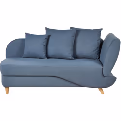 Chaise longue a 2 posti imbottita in tessuto. Decora il soggiorno con questa chaise longue moderna e funzionale. Realizzata i ...