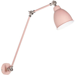 Beliani - Lampada da parete moderna in metallo rosa pastello Mississippi l