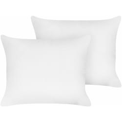 Beliani - Set di 2 guanciali da letto a basso profilo e rettangolari con rivestimento in cotone Japara Lyocell 50 x 60 cm Triglav