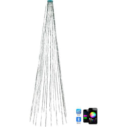 Beliani - Luci a led con cambio di colore controllato da app da 200 cm con timer e interruttore Saarloq