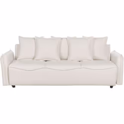Divano letto imbottito e trasformabile. Arreda il tuo salotto con questo elegante divano letto, un mix di praticità ed elegan ...