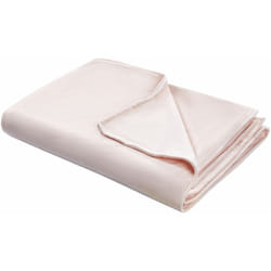 Beliani - Copripiumino per coperta ponderata moderno in tessuto di poliestere 100 x 150 cm con motivo a tinta unita Rosa Rhea