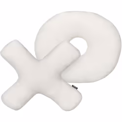 Cuscini a forma di lettera XO. Migliora il tuo spazio con il set di cuscini decorativi con lettere in tessuto orsetto. Questi ...