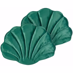 Set di 2 cuscini decorativi. Immergiti nell'incantevole atmosfera costiera con il nostro cuscino a forma di conchiglia, reali ...