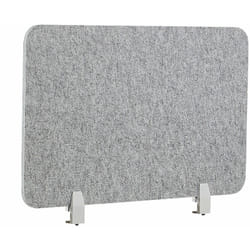Pannello Divisorio Fonoassorbente in PET 80 x 50 cm Grigio Wally