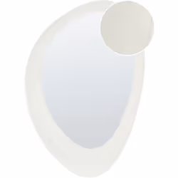 Specchio decorativo da parete. Decora i tuoi interni con questo affascinante specchio di forma irregolare, che si integra per ...