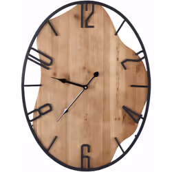 Orologio classico da appendere con numeri arabi. Eleva il tuo ambiente con un tocco di fascino tradizionale grazie a questo o ...
