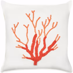 Cuscino decorativi a tema marino. Ravviva il tuo spazio con questo affascinante cuscino quadrato che emana un incantevole amb ...