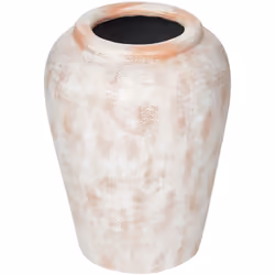 Vaso con effetto anticato. Questo vaso di elegante fattura è un'aggiunta di grande effetto a qualsiasi spazio. Con le sue dim ...