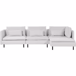 Divano modulare moderno a 3 posti . Crea il tuo salotto con questo divano componibile moderno, elegante e versatile. Il suo r ...