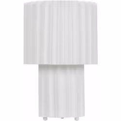 Lampada moderna con base e paralume in lino. Questa lampada da tavolo fatta a mano darà un tocco moderno al tuo spazio quotid ...
