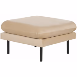 Poggiapiedi in velluto con cuscino. Questo pouf imbottito offre il rifugio ideale per rilassare i piedi dopo una lunga giorna ...