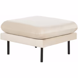 Poggiapiedi in velluto con cuscino. Questo pouf imbottito offre il rifugio ideale per rilassare i piedi dopo una lunga giorna ...