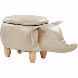 Originale pouf a forma di elefante. Questo originale pouf a forma di elefante rallegrerà i tuoi ambienti. Oltre al simpatico ...