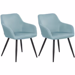 Set di 2 sedie moderne. Valorizza il tuo spazio vitale con le nostre sedie da pranzo imbottite in velluto, pensate per funzio ...