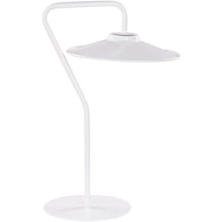 Beliani - Lampada da tavolo moderna a led Luce calda Ufficio Studio Soggiorno Bianco 41 cm Galetti