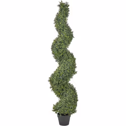 Pianta decorativa in vaso per uso interno ed esterno. Rendi unici i tuoi ambienti con questo albero artificiale a spirale, un ...