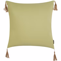 Cuscino decorativo con nappe. Rinfresca l'ambiente di casa con questo affascinante cuscino caratterizzato da graziosi nappini ...