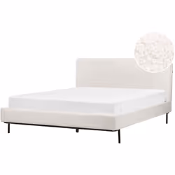 Letto imbottito con rete a doghe. Sperimenta un'eleganza senza tempo con questo letto classico a doghe, sapientemente rivesti ...
