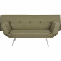 Comodo divano letto in tessuto. Questo funzionale divano letto si sposa bene con ambienti moderni o minimalisti. Realizzato i ...