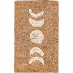 Tappeto da bagno in stile moderno. Decora il tuo bagno con questo accattivante tappeto da bagno. Realizzato in cotone, promet ...