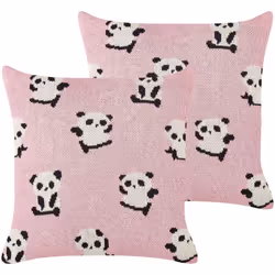 Cuscini decorativi moderni in cotone. Aggiungi calore e atmosfera alla stanza dei bambini con questo incantevole set di cusci ...