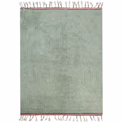Tappeto in cotone con nappe. Completa lo spazio del tuo piccolo con questo tappeto in cotone fatto a mano. Il suo colore viva ...