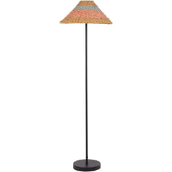 Beliani - Lampada da terra in corda di carta fatta a mano in beige Kyoga