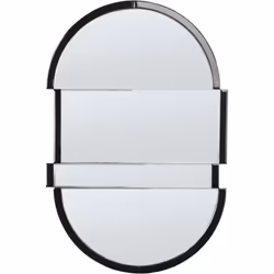 Specchio da parete moderno. Scopri il fascino unico di questo specchio irregolare da parete. La sua forma accattivante aggiun ...