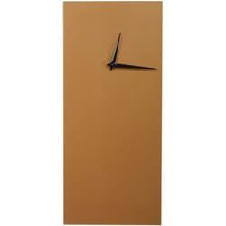 Beliani - Orologio da parete Minimalista Moderno Cornice 22 x 50 cm Forma rettangolare Accessori per la casa Finitura verniciata Oro Pombal