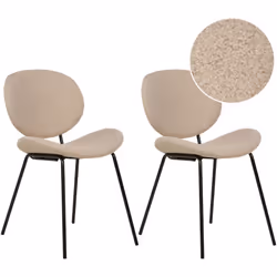 Set di sedie da pranzo retrò senza braccioli. Aggiungi un tocco di stile e di comfort alla tua sala da pranzo con queste sedi ...