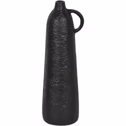 Vaso decorativo con manico. Decora il tuo spazio con questo elegante e versatile vaso in alluminio robusto in un intramontabi ...