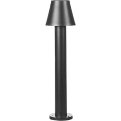 Beliani - Moderna lampada da giardino per sentieri all'aperto 60 cm alluminio led nero Holmes