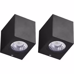Set di 2 lampade da esterno dallo stile retrò. Migliora l'aspetto della tua casa con questo elegante set di lampade da estern ...