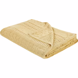 Elegante coperta da letto lavorata a maglia. Trasforma la tua camera da letto in un santuario di eleganza e comfort con quest ...