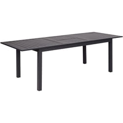 Tavolo da giardino allungabile 180/240 x 90 cm Alluminio Grigio Scuro Arredo esterno Skaloma