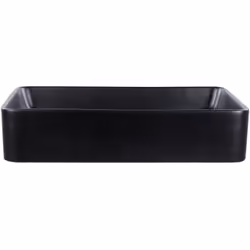 Lavabo da bagno in ceramica. Completa il tuo bagno con questo versatile lavabo da appoggio, caratterizzato da un colore unive ...