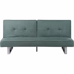 Elegante divano in tessuto azzurro. Porta la classe e l'eleganza in soggiorno con questo divano letto dal design moderno. Per ...