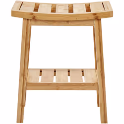 Sgabello in legno moderno. Questo sgabell, realizzato in bambù, combina funzionalità e stile. La sua struttura robusta offre ...