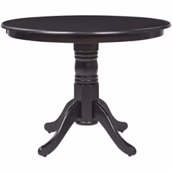 Classico tavolo tondo dal design elegante. Questo tavolo da pranzo ispirato al vintage è un perfetto centrotavola per qualsia ...