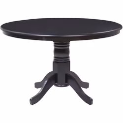 Classico tavolo tondo dal design elegante. Questo tavolo da pranzo ispirato al vintage è un perfetto centrotavola per qualsia ...