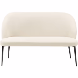 Divano 2 posti da cucina. Apri le porte all'eleganza con questo funzionale divano a 2 posti. Realizzato in durevole tessuto d ...