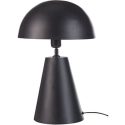 Beliani - Lampada da tavolo moderna in metallo e ferro con paralume aperto di forma irregolare nero Palmiet