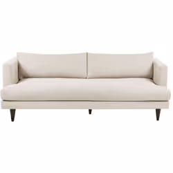 Elegante divano a 3 posti. Introduci un tocco di eleganza nella tua casa con questo elegante divano imbottito in una tonalità ...