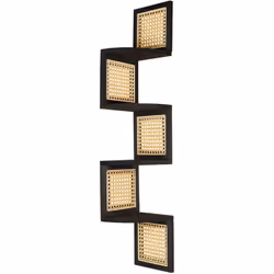 Pratico scaffale angolare. Massimizza lo spazio inutilizzato con questa versatile libreria angolare, perfetta per la camerett ...