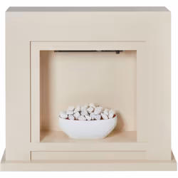 Riscaldatore elettrico con effetto ciottoli. Un'atmosfera rilassante e accogliente in casa è facilmente possibile grazie a qu ...