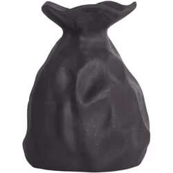 Vaso decorativo minimalista. Porta un senso di moderna semplicità nella tua casa con questo vaso nero elegante e minimalista. ...