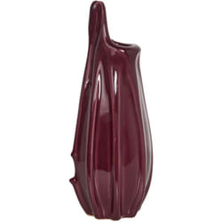 Beliani - Vaso da Fiori Decorazione Casa Gres Impermeabile Purple Shads