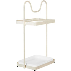 Beliani - Corridoio Soggiorno Portaombrelli in metallo Beige Chaverny