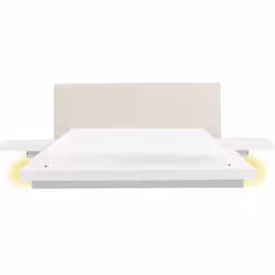 Letto matrimoniale dal design giapponese. Rendi la stanza da letto ancora più comoda con questo letto con rete a doghe di isp ...